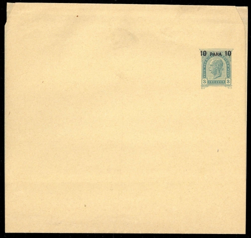 1899, Österreich Post in der Levante, S 1, Brief