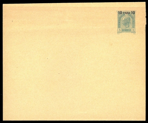 1900, Österreich Post in der Levante, S 2, Brief