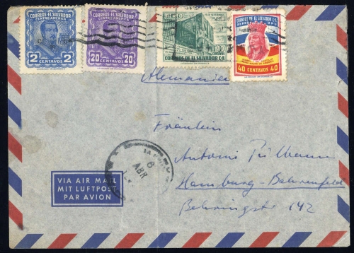 1951, Salvador, 668 u.a., Brief