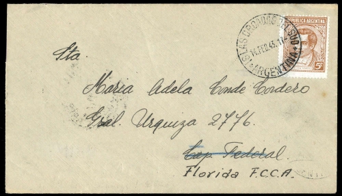 Argentinien, 408, Brief