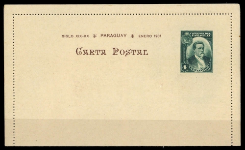1900, Paraguay, K 5, Brief