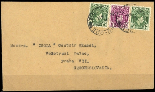 1938, Nigeria, 46, 48, Brief