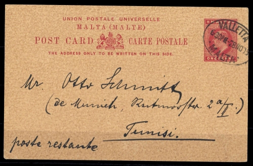 1902, Malta, P 6, Brief