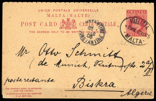 1902, Malta, P 8, Brief