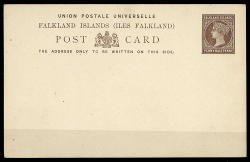 1884, Falkland, P 1, Brief