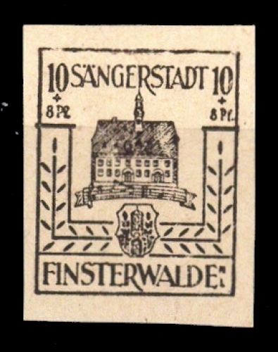 1945, Deutsche Lokalausgabe Finsterwalde, 6 Var., *