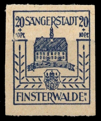 1945, Deutsche Lokalausgabe Finsterwalde, 8 Var., *