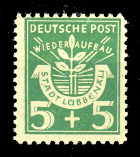 1946, Deutsche Lokalausgabe Lübbenau, 1 Var., **