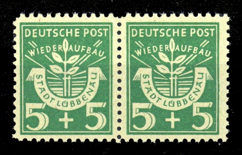 1946, Deutsche Lokalausgabe Lübbenau, 1 Var., **