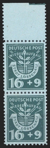 1946, Deutsche Lokalausgabe Lübbenau, 6 Var., **