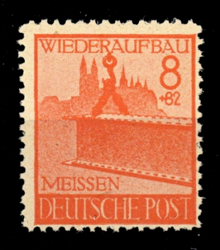 1945, Deutsche Lokalausgabe Meissen, 37 A I, **