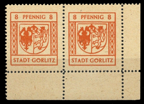 1945, Deutsche Lokalausgabe Görlitz, 3 Ecke, **