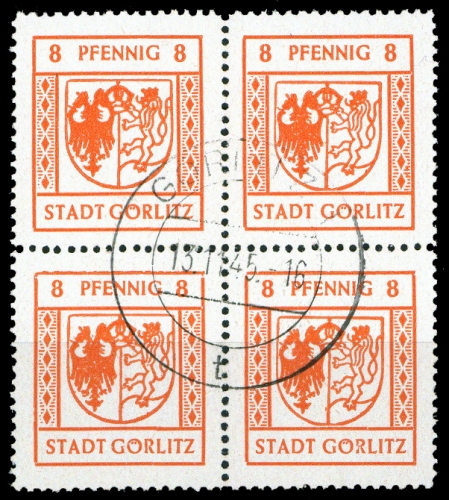 1945, Deutsche Lokalausgabe Görlitz, 3 (4), gest.