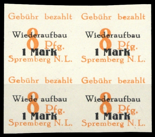 1946, Deutsche Lokalausgabe Spremberg, 19 B I, **