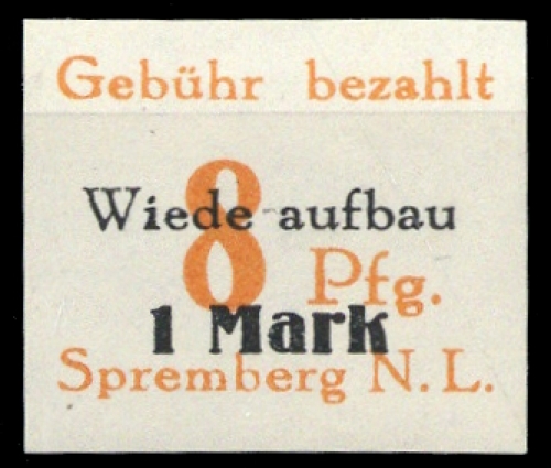 1946, Deutsche Lokalausgabe Spremberg, 19 B I, **