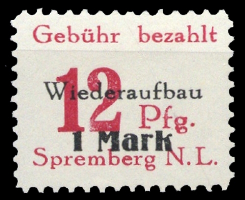 1946, Deutsche Lokalausgabe Spremberg, 20 B XII, *