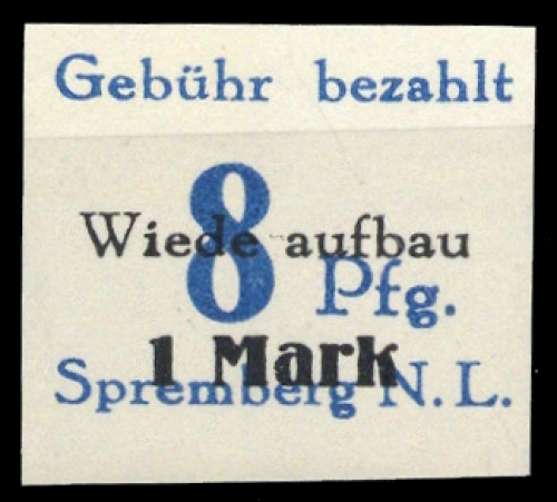 1946, Deutsche Lokalausgabe Spremberg, 21 B I, **