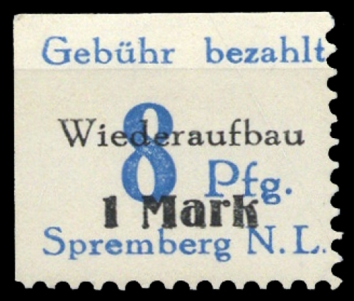 1946, Deutsche Lokalausgabe Spremberg, 21 A II, **