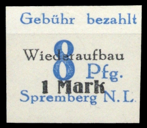1946, Deutsche Lokalausgabe Spremberg, 21 B II, **