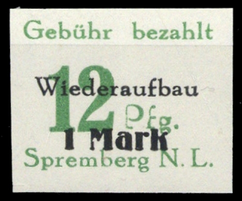 1946, Deutsche Lokalausgabe Spremberg, 22 B XIII, **