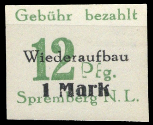 1946, Deutsche Lokalausgabe Spremberg, 22 B XIII, **