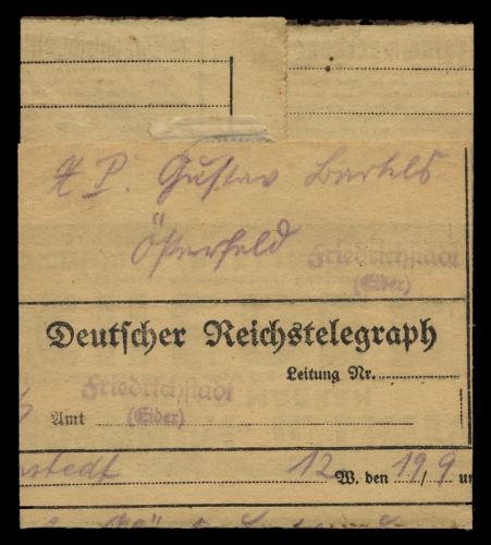 1926, Deutsches Reich, Brief