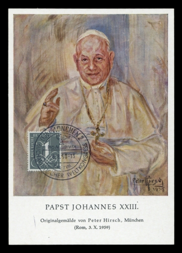 1955, Religion,Christliche,Paepste, Papstreisen, 226, Brief