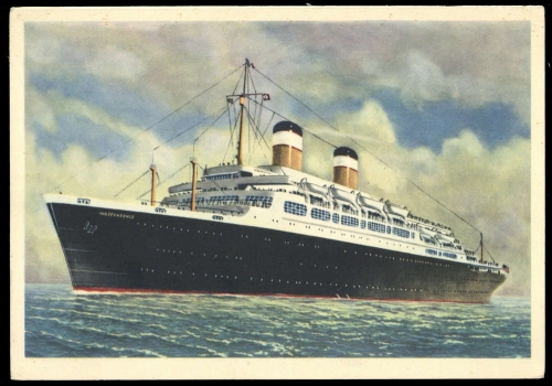 1950, Deutsche Schiffspost allgemein, Brief