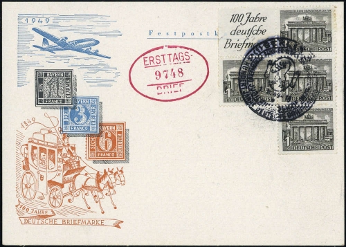 1949, Berlin, S 1, FDC