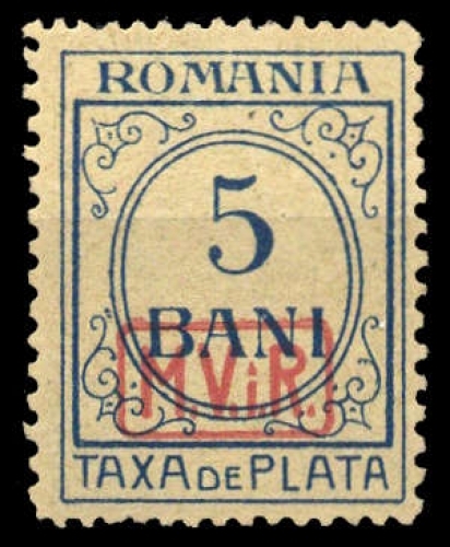 1918, Deutsche Besetzung I. WK Rumänien, P 1, *