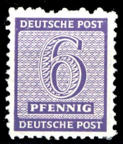 1945, SBZ Westsachsen, 117 AX, **