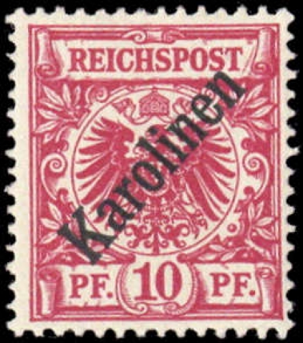 1899, Deutsche Kolonien Karolinen, 3 I, *