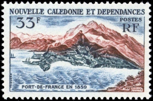 1960, Neukaledonien, 370-76, **
