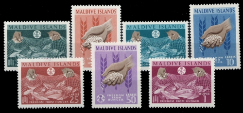 1963, Malediven, 117-23, **