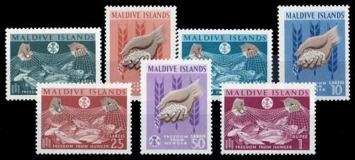 1963, Malediven, 117-23, **