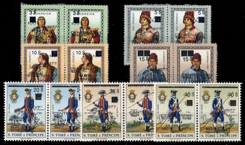 1977, St. Thomas und Prinzeninseln, 466 a u.a., (*)