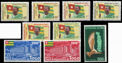1960, Togo, 285-93, **