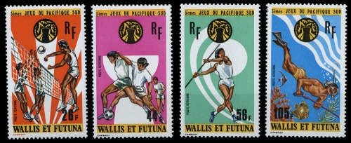1975, Wallis und Futuna, 265-68, **