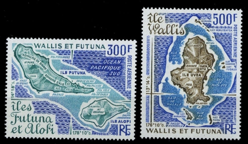 1978, Wallis und Futuna, 303-04, **