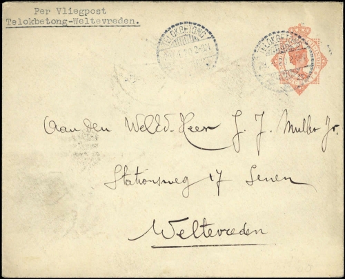1920, Niederländisch Indien, GSU, Brief