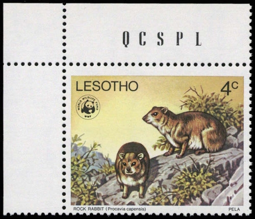 1977, Lesotho, 228 Ecke, **