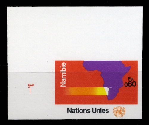 1973, UNO Genf, 34 U Ecke, **