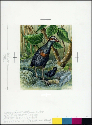 1992, Kokos Inseln, (268) Original
