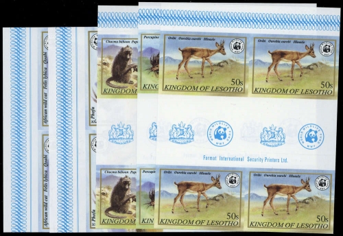 1981, Lesotho, 361-65 U ZS (2) DV, **