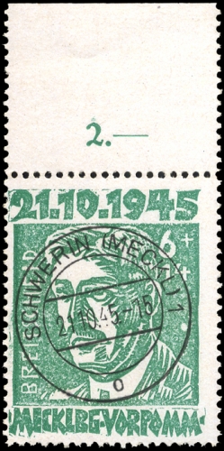 1945, SBZ Mecklenburg Vorpommern, 20 a VII EST, gest.