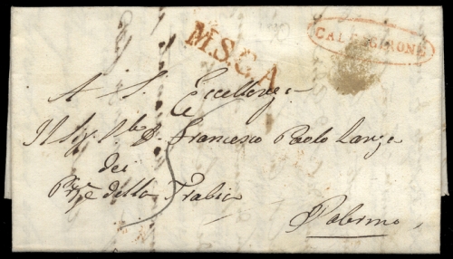 Italien Vorphilatelie, Brief