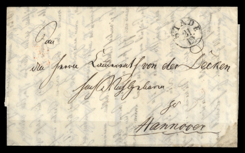 Altdeutschland Hannover, Brief