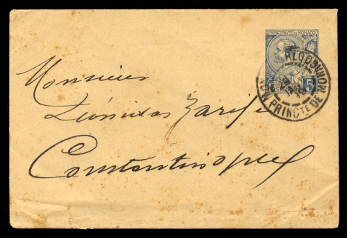 1891, Monaco, U 4 A, Brief