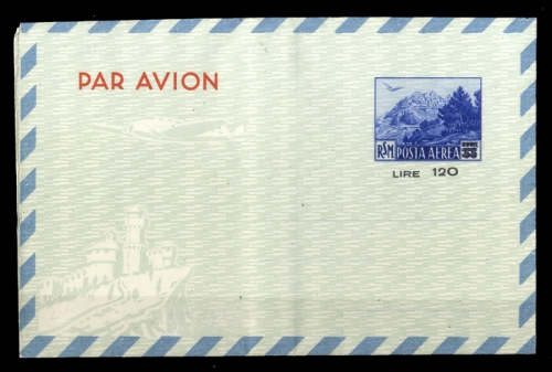 1951, San Marino, LF 7, Brief