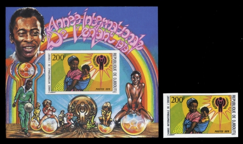 1979, Dschibuti, Bl. 2 B u.a., **